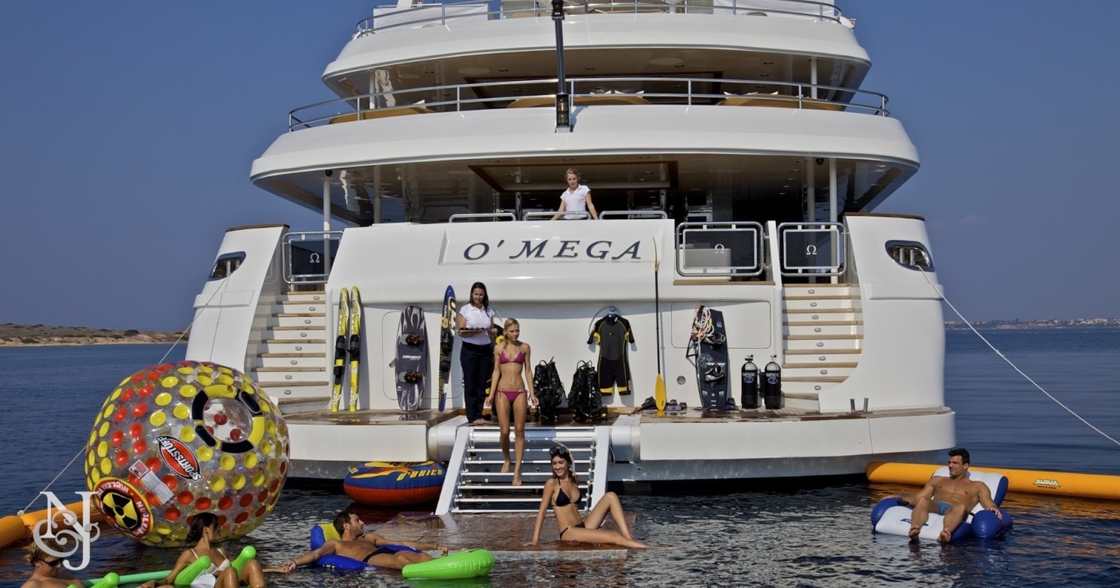 Omega Yacht Charter Details Mitsubishi Charterworld Luxury Superyachts